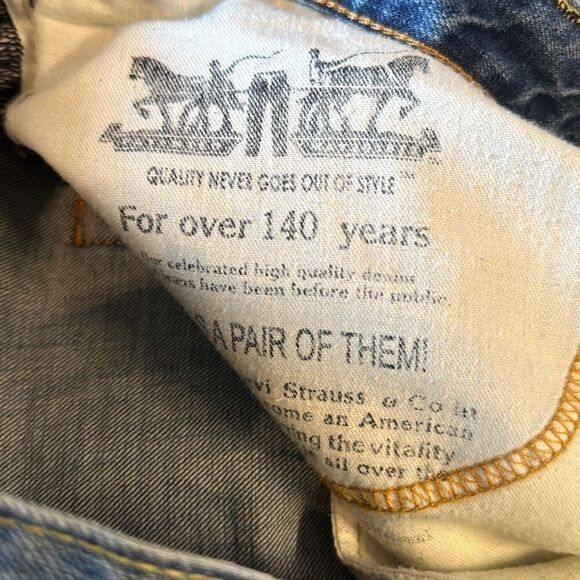 Levi’s Mens 508 Regular Taper Distressed Jeans size W36 x L32 - Picture 10 of 12